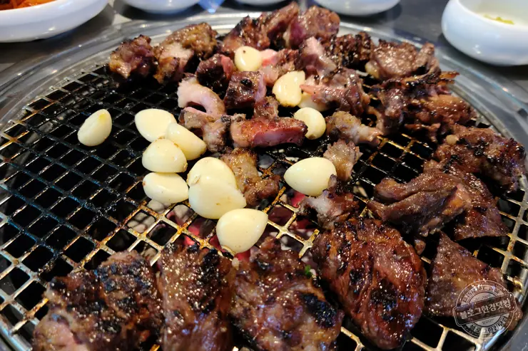 청기와타운 잠실맛집 수원왕갈비 LA한인타운 style 내돈내먹