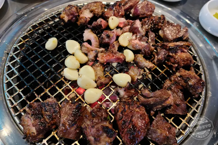 청기와타운 잠실맛집 수원왕갈비 LA한인타운 style 내돈내먹