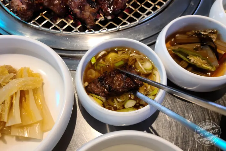 청기와타운 잠실맛집 수원왕갈비 LA한인타운 style 내돈내먹