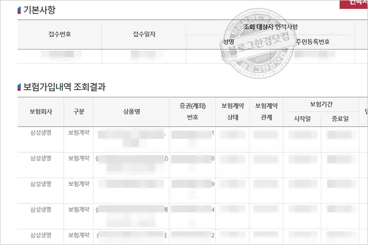 숨은 보험금 한 번에 찾는 방법