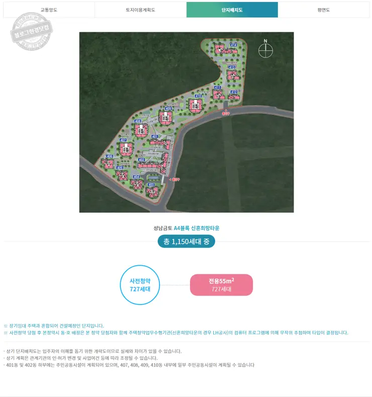 사전청약 21년 4차 신혼희망타운 공급계획
