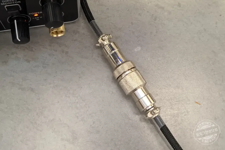 호두나무 원목 키보드 팜레스트(손목받침대)와 Aviator 코일 USB 케이블 알리익스프레스 구매 후기 내돈내산