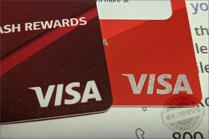 뱅크오브아메리카 신용카드 가족카드 온라인 신청 후 한국에서 수령