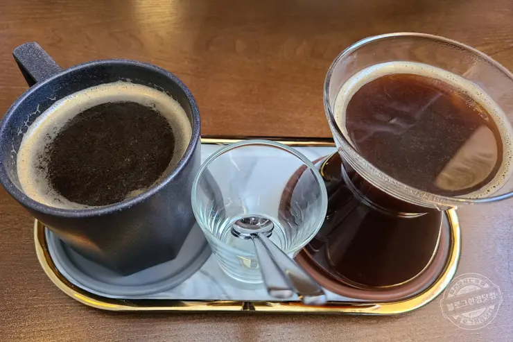 키리엘 카페 경춘선 남춘천역 인근 자그마한 감성 카페 내돈내산