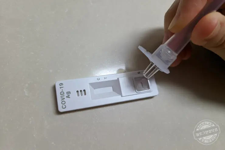 코로나19 신속항원검사 자가검사키트 편의점 구입과 진단 후기