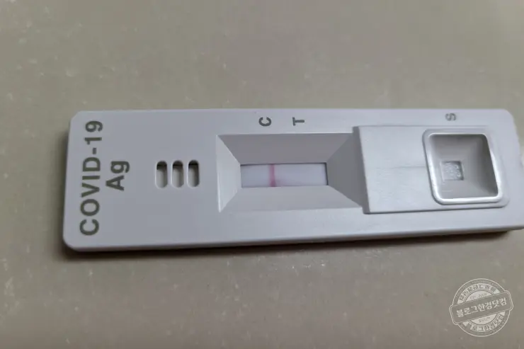 코로나19 신속항원검사 자가검사키트 편의점 구입과 진단 후기