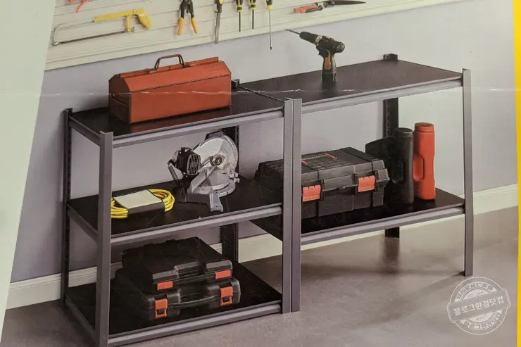 코스트코 고릴라랙 철제 선반 (다용도 5단 선반 소형 Heavy Duty 5 Tier Storage Rack Small) 내돈내산