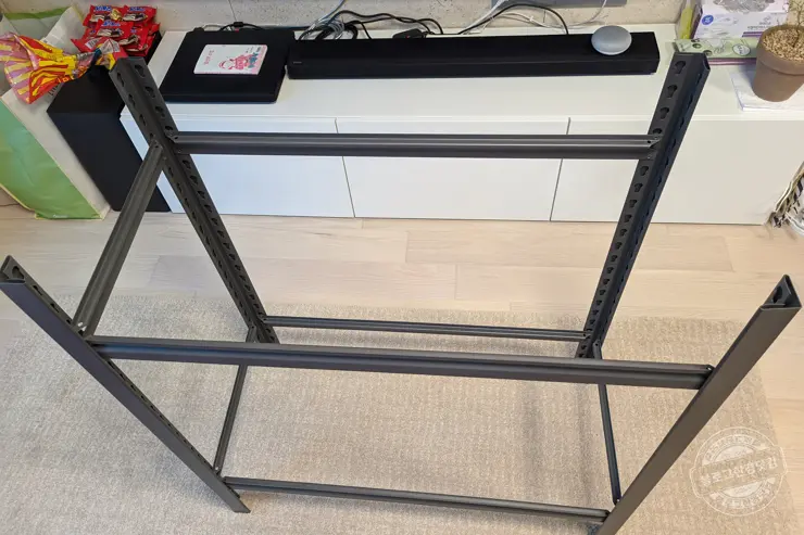 코스트코 고릴라랙 철제 선반 (다용도 5단 선반 소형 Heavy Duty 5 Tier Storage Rack Small) 내돈내산