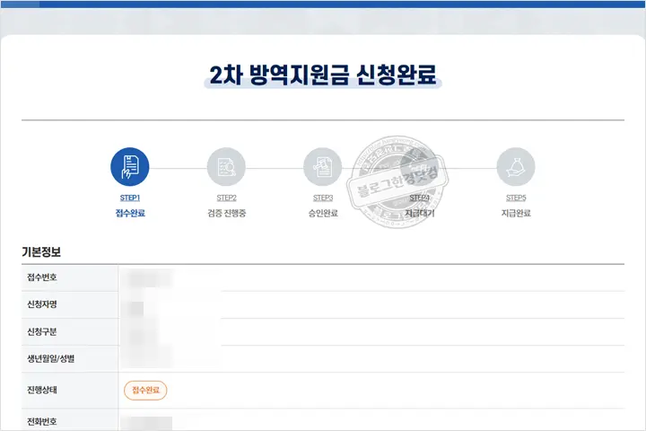 소상공인 방역지원금 1차 2차 온라인사업자(일반소상공인) 신청 후기