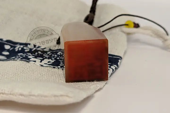 내 아이 첫번째 도장 만들기 알리익스프레스 천연 뿔 도장 내돈내산