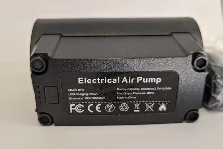 알리익스프레스 무선 전동 에어펌프 Reesibi BP6 (feat.캠핑학교) 내돈내산