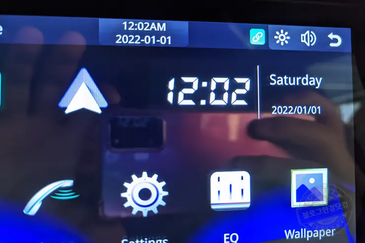 안드로이드 오토, 애플 카플레이 내비게이션 모니터 Grand Navi PAD2 알리익스프레스 내돈내산