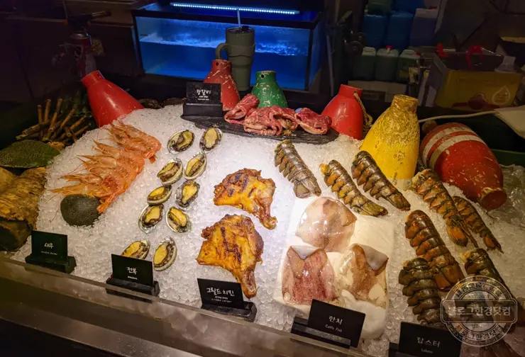 바이킹스워프 잠실점 롯데월드몰 1인 110달러 무제한 랍스터(바닷가재) 뷔페 내돈내먹