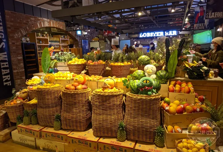 바이킹스워프 잠실점 롯데월드몰 1인 110달러 무제한 랍스터(바닷가재) 뷔페 내돈내먹