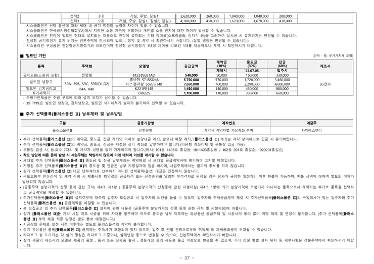 휘경 자이 디센시아 입주자 모집공고 분양일정 평면도 배치도