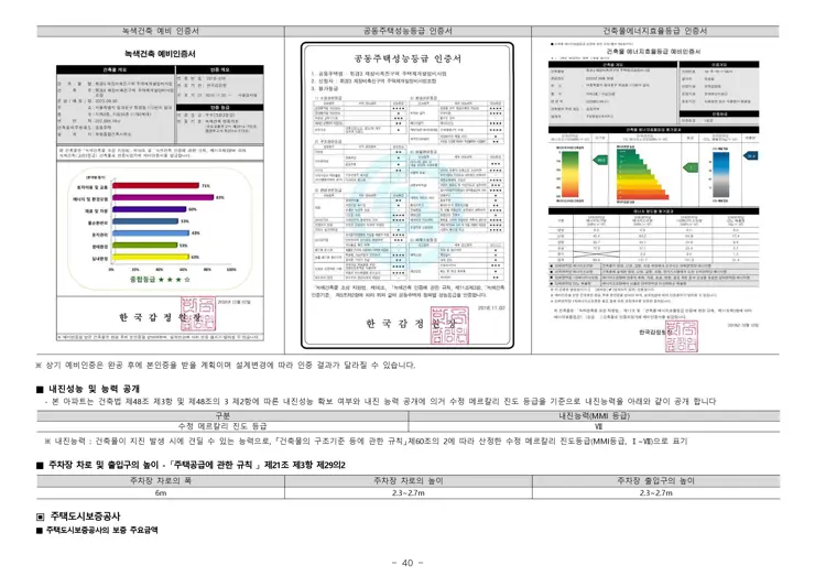 휘경 자이 디센시아 입주자 모집공고 분양일정 평면도 배치도