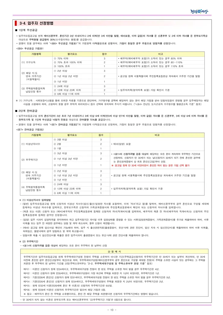 수서역세권 A3블록 신혼희망타운(공공분양) 잔여세대(1세대) 입주자 모집공고