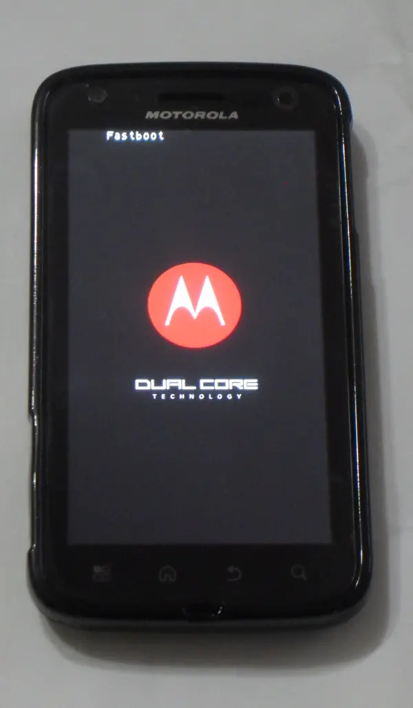 순정 모토로라 아트릭스 공초(공장초기화) 방법