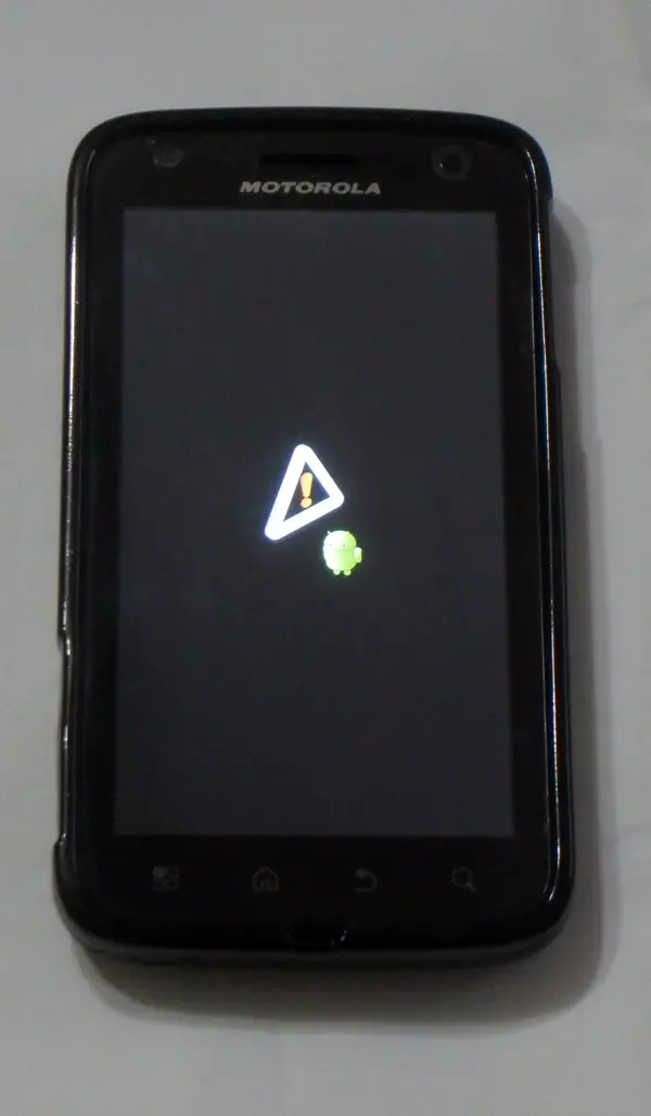 순정 모토로라 아트릭스 공초(공장초기화) 방법