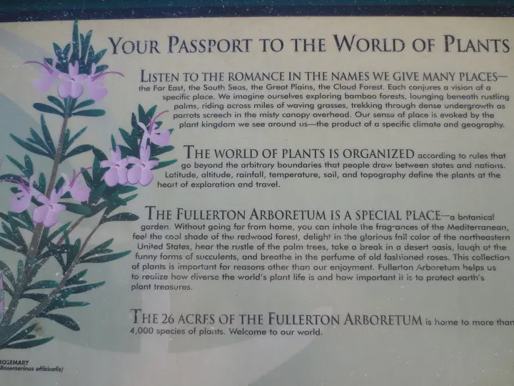 풀러튼 수목원 (Fullerton Arboretum)