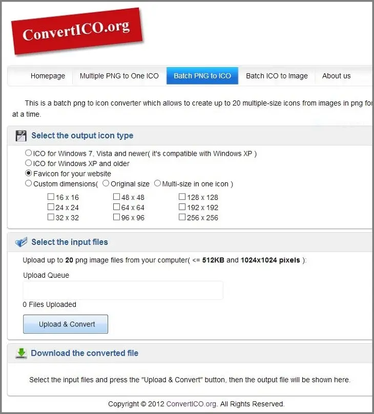 .webp <-> ICO convert 무료 변환 사이트