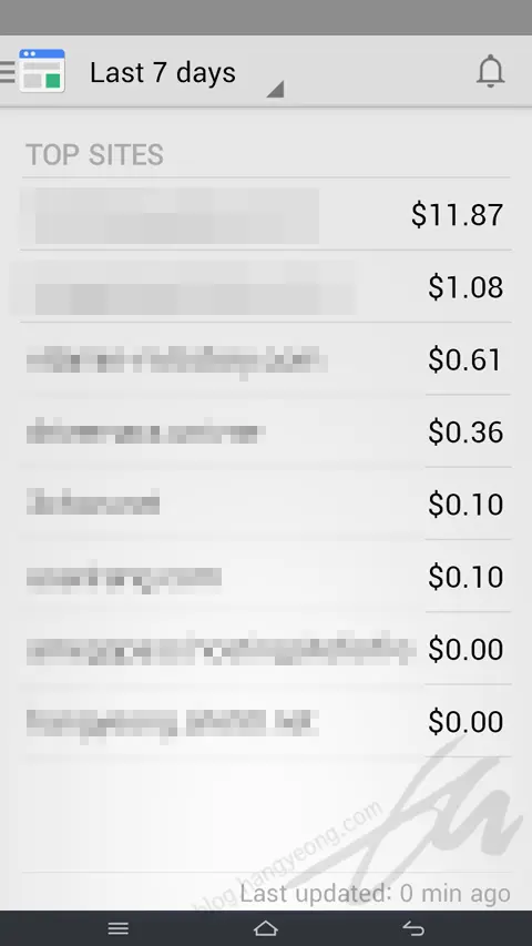 애드센스 수익금 스마트하게 모바일에서 공식 어플로 확인하자.
