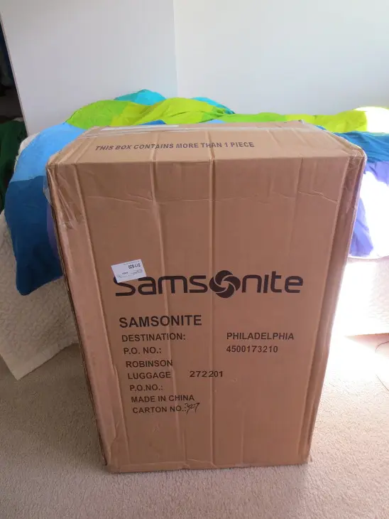 4-Piece Samsonite Lightweight Luggage Set 구매후기