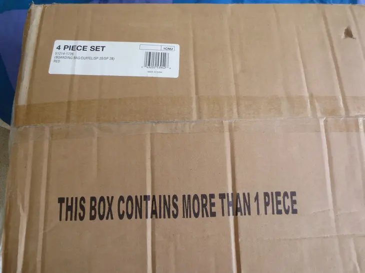 4-Piece Samsonite Lightweight Luggage Set 구매후기