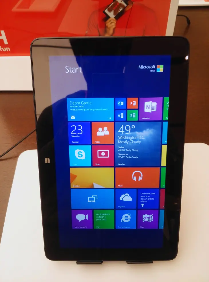 Dell Venue 11 Pro, Microsoft 오프 매장에서 만나다.