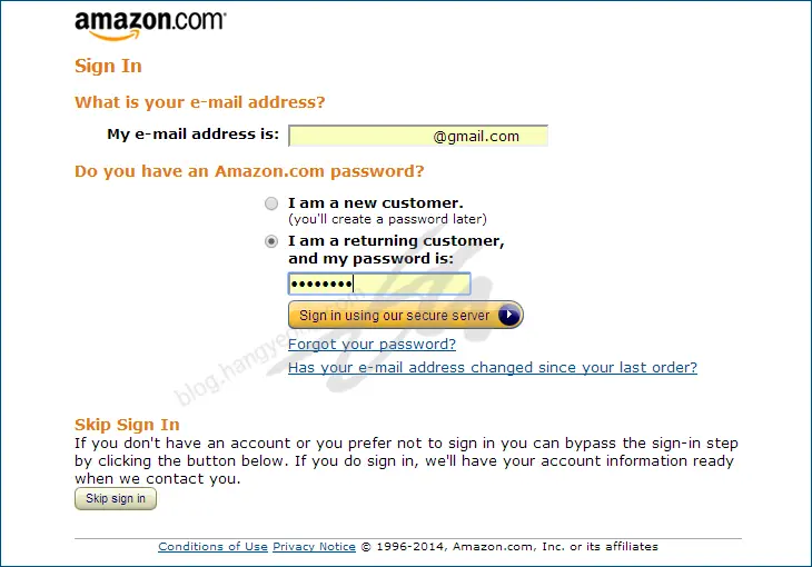 Amazon Live Chat, 아마존 라이브 채팅