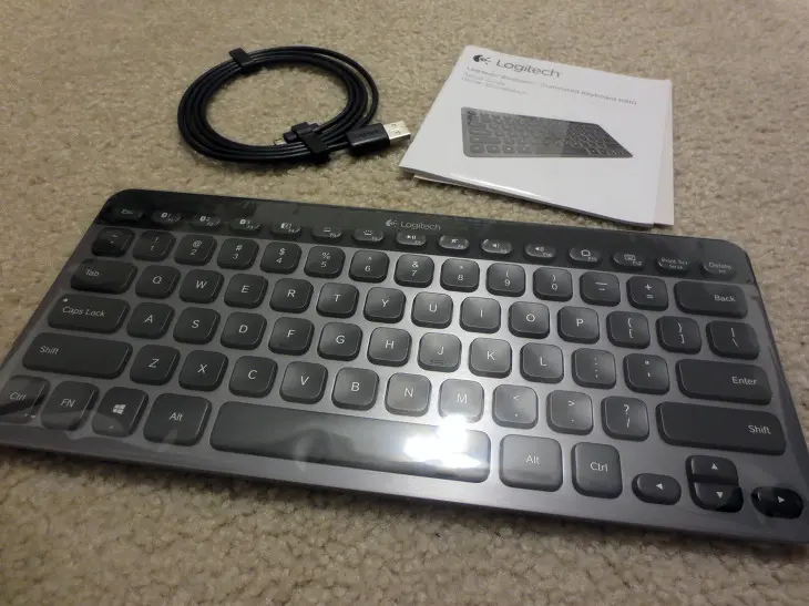 로지텍 블루투스 키보드 Logitech K810 수령 및 개봉기