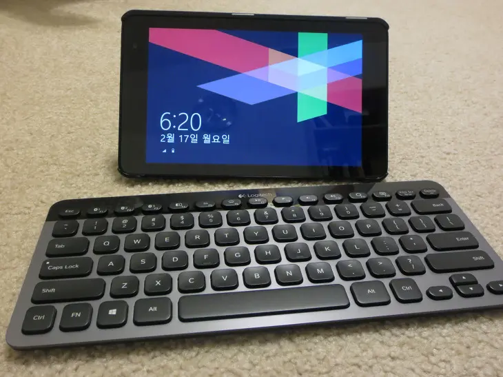 로지텍 블루투스 키보드 Logitech K810 수령 및 개봉기