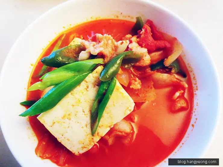 [자취 음식] 남자가 만든 베이컨 김치찌개