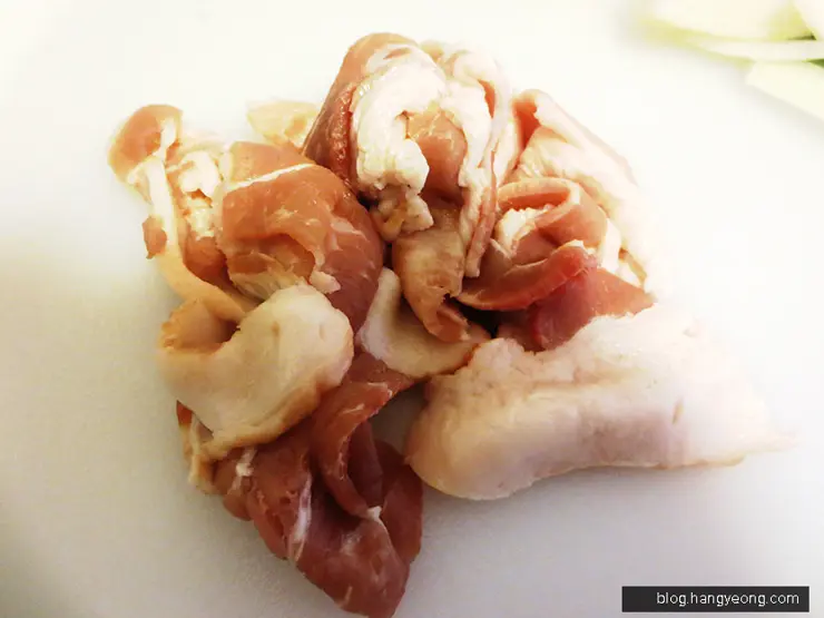 [자취 음식] 남자가 만든 베이컨 김치찌개