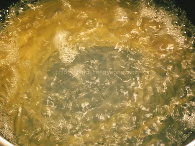 자취요리 김치삼겹살 스파게티