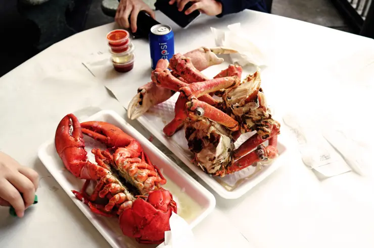 킹크랩, 랍스터가 먹고 싶다면 레돈도비치에 가라고 전해라!