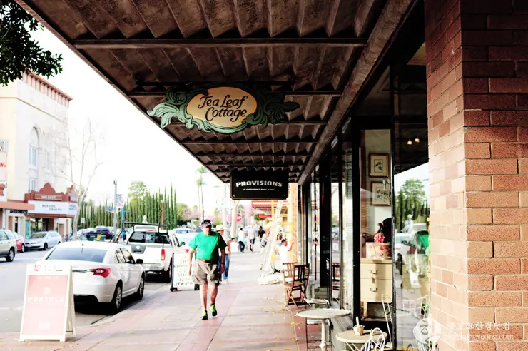 오렌지시티 올드타운(Old Towne Historic District, City of Orange), 미국 인사동 거리