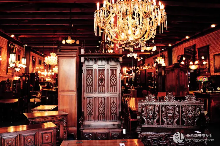 오렌지시티 올드타운(Old Towne Historic District, City of Orange), 미국 인사동 거리