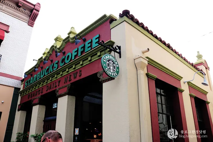 오렌지시티 올드타운(Old Towne Historic District, City of Orange), 미국 인사동 거리