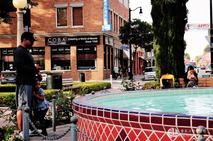 오렌지시티 올드타운(Old Towne Historic District, City of Orange), 미국 인사동 거리