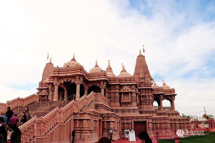 힌두교 사원(BAPS Shri Swaminarayan Mandir) 미국에도 이런 곳이? 동양 문화의 꽃