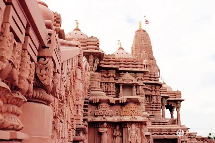 힌두교 사원(BAPS Shri Swaminarayan Mandir) 미국에도 이런 곳이? 동양 문화의 꽃