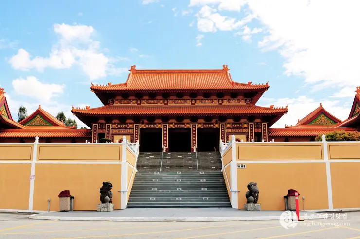 극락왕생의 꿈, 미국의 불교 사원(Hsi Lai Templ)에 가다.