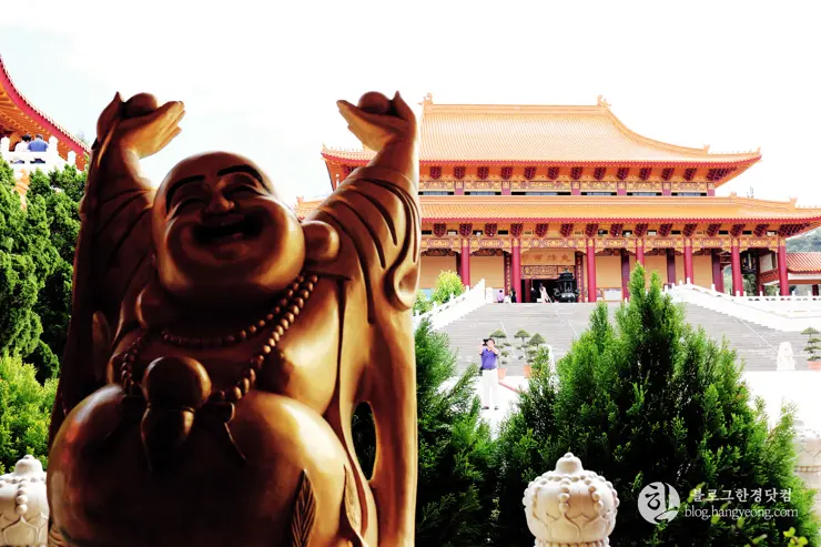 극락왕생의 꿈, 미국의 불교 사원(Hsi Lai Templ)에 가다.