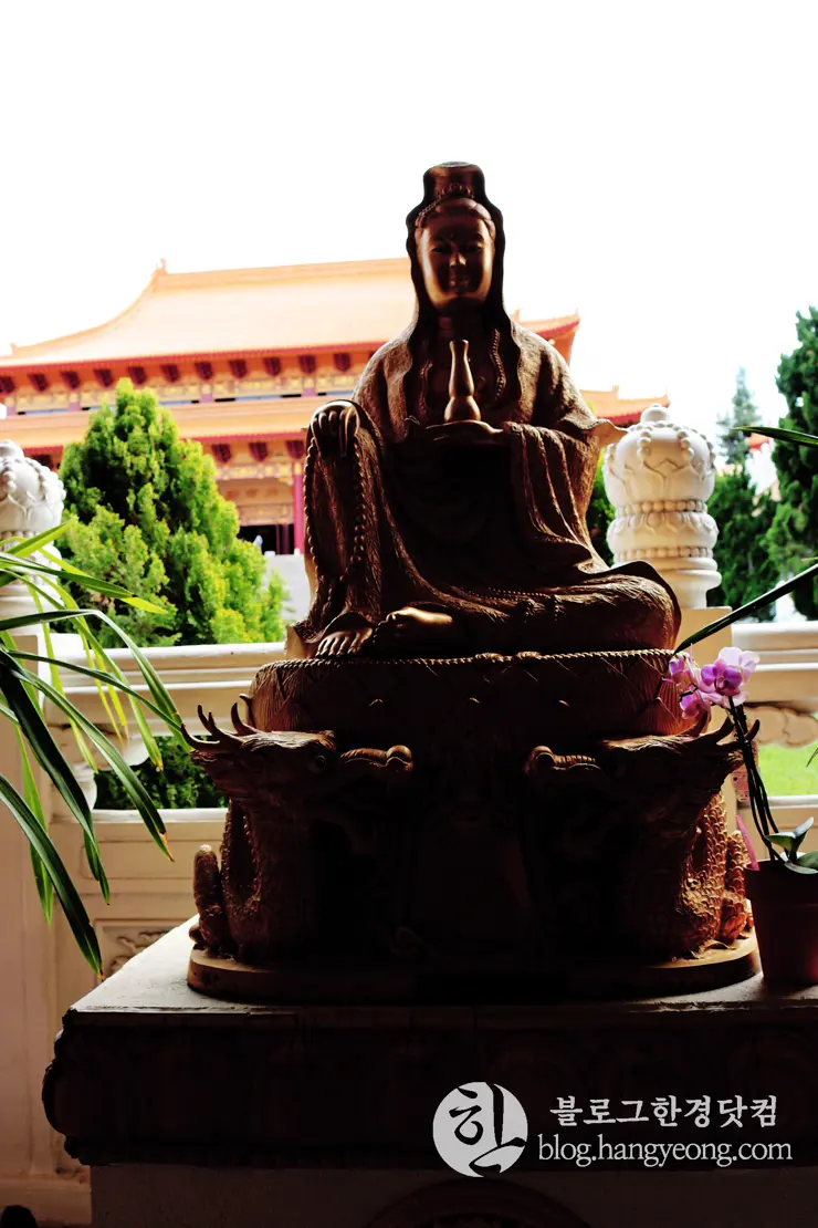 극락왕생의 꿈, 미국의 불교 사원(Hsi Lai Templ)에 가다.