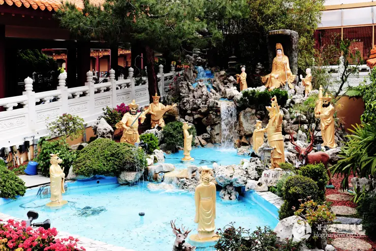 극락왕생의 꿈, 미국의 불교 사원(Hsi Lai Templ)에 가다.