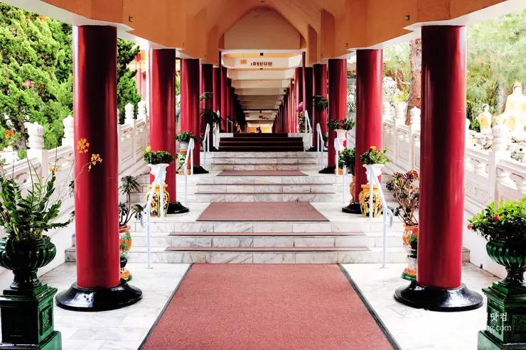 극락왕생의 꿈, 미국의 불교 사원(Hsi Lai Templ)에 가다.