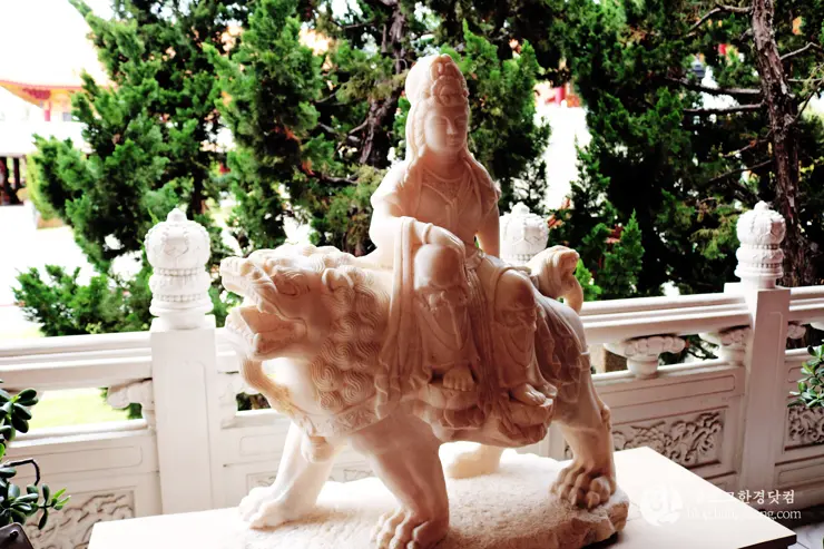 극락왕생의 꿈, 미국의 불교 사원(Hsi Lai Templ)에 가다.