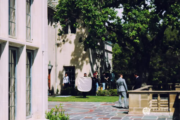 다시 찾은 비버리 힐즈에 있는 그레이스톤 맨션