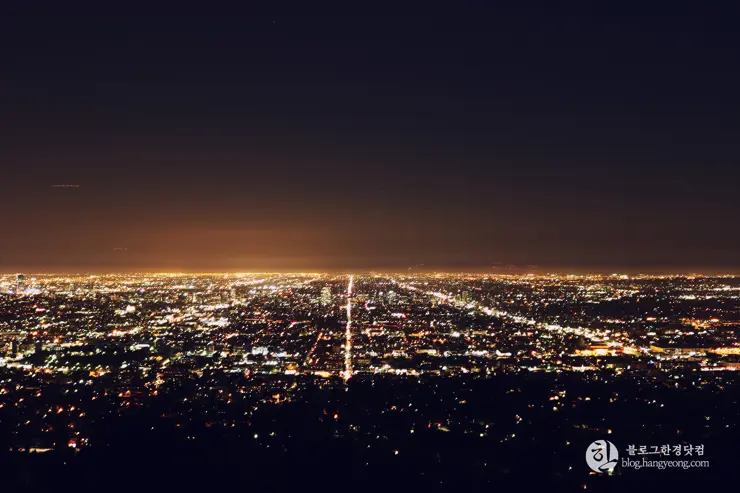 LA야경과 석양 별 보기, 그리피스 천문대(Griffith Observatory)